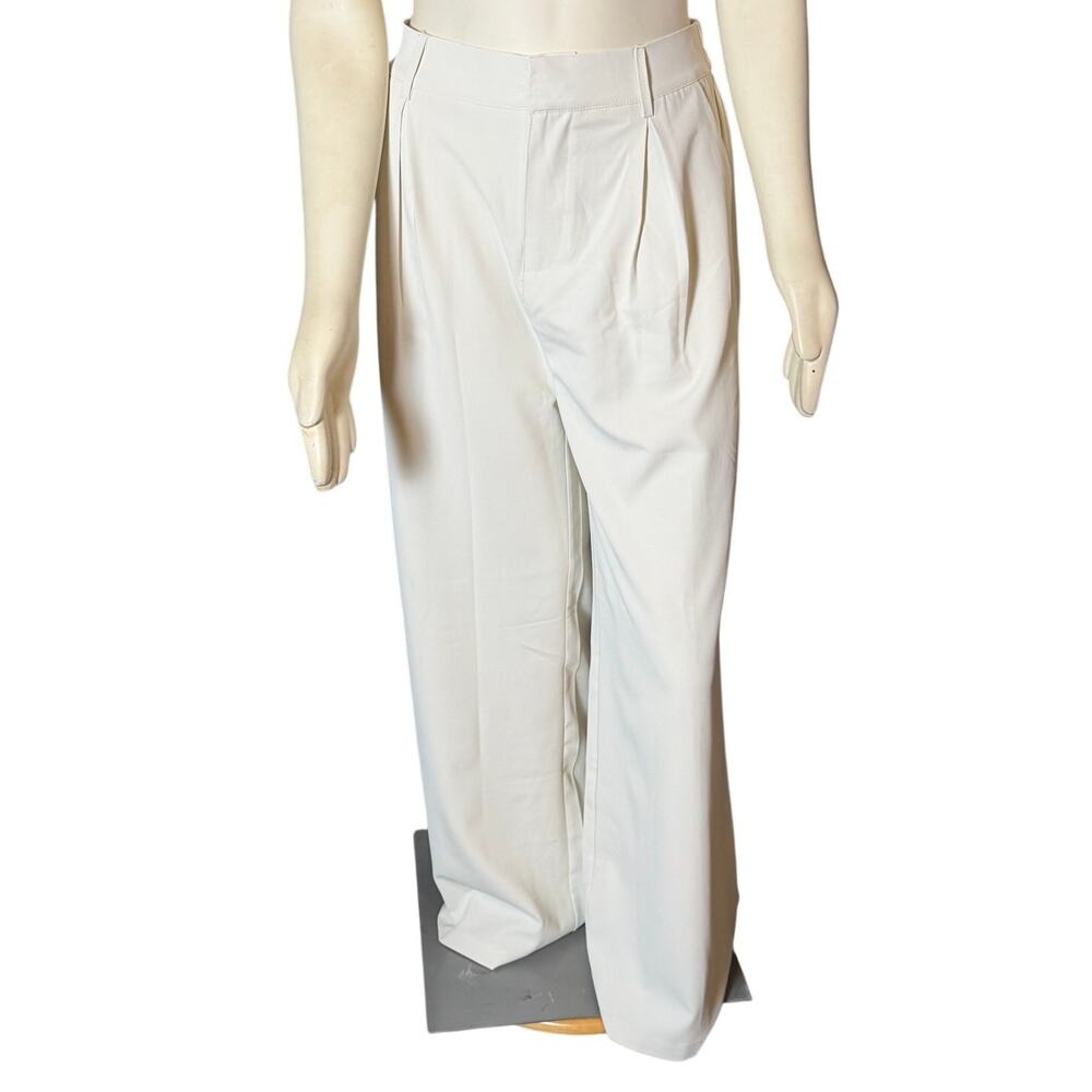 DACESLON Off White Women's Multi Exercise Wide Pants New with Tags